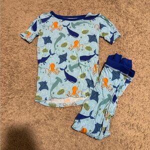 Little Sleepies Under the Sea SS Pajama Set